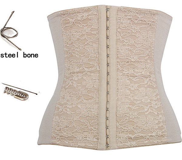 Embroidered-Lace-Elasticity-Steel-Boned-Underbust-Shapewear-921448