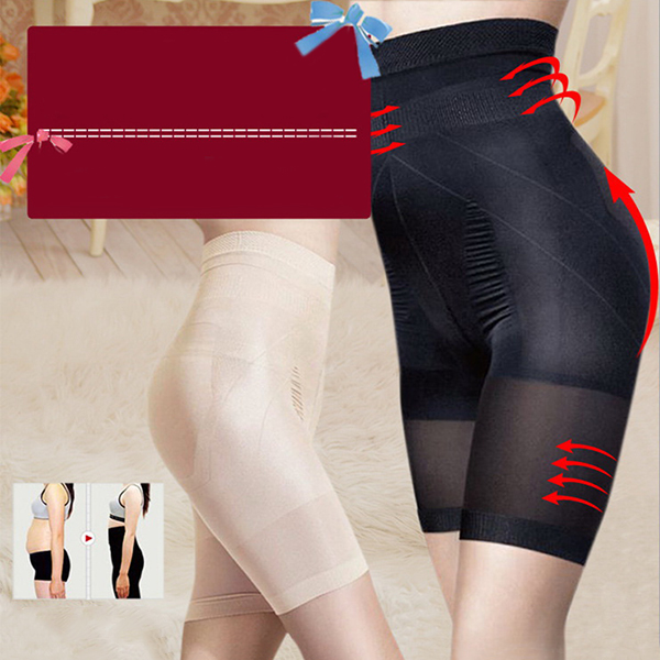 High-Waisted-Hip-Lifting-Slimming-Thigh-Stretchy--Breathable-Shapewear-1192648
