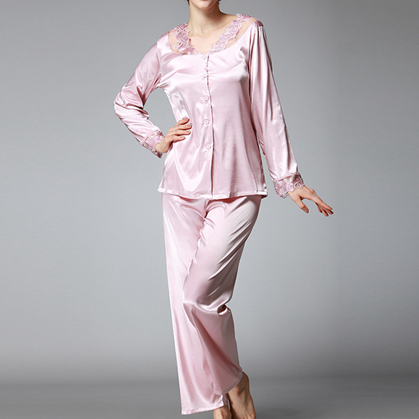 Autumn-Soft-Loose-Silk-Lace-trim-Sleepwear-Suit-1202241