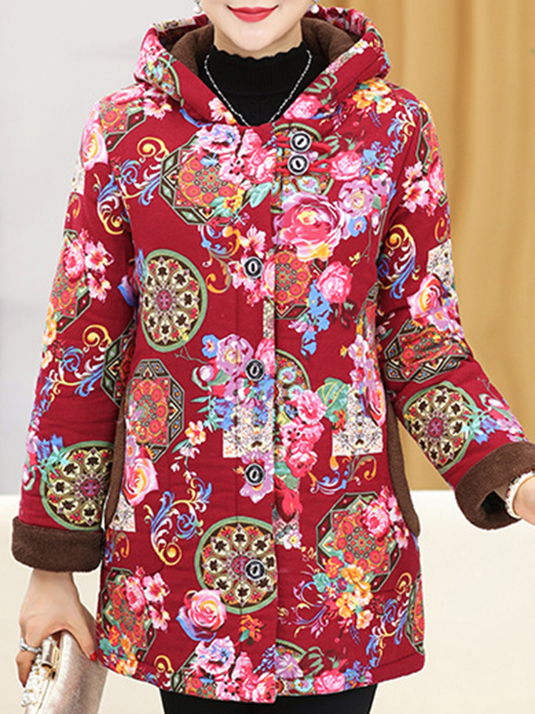 Autumn-Winter-Floral-Print-Buttons-Thicken-Hooded-Coats-1354054