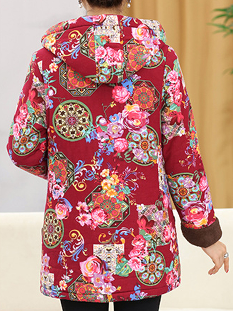 Autumn-Winter-Floral-Print-Buttons-Thicken-Hooded-Coats-1354054