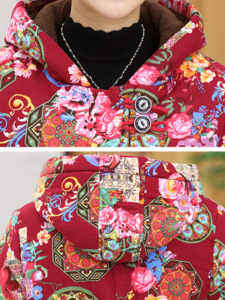 Autumn-Winter-Floral-Print-Buttons-Thicken-Hooded-Coats-1354054