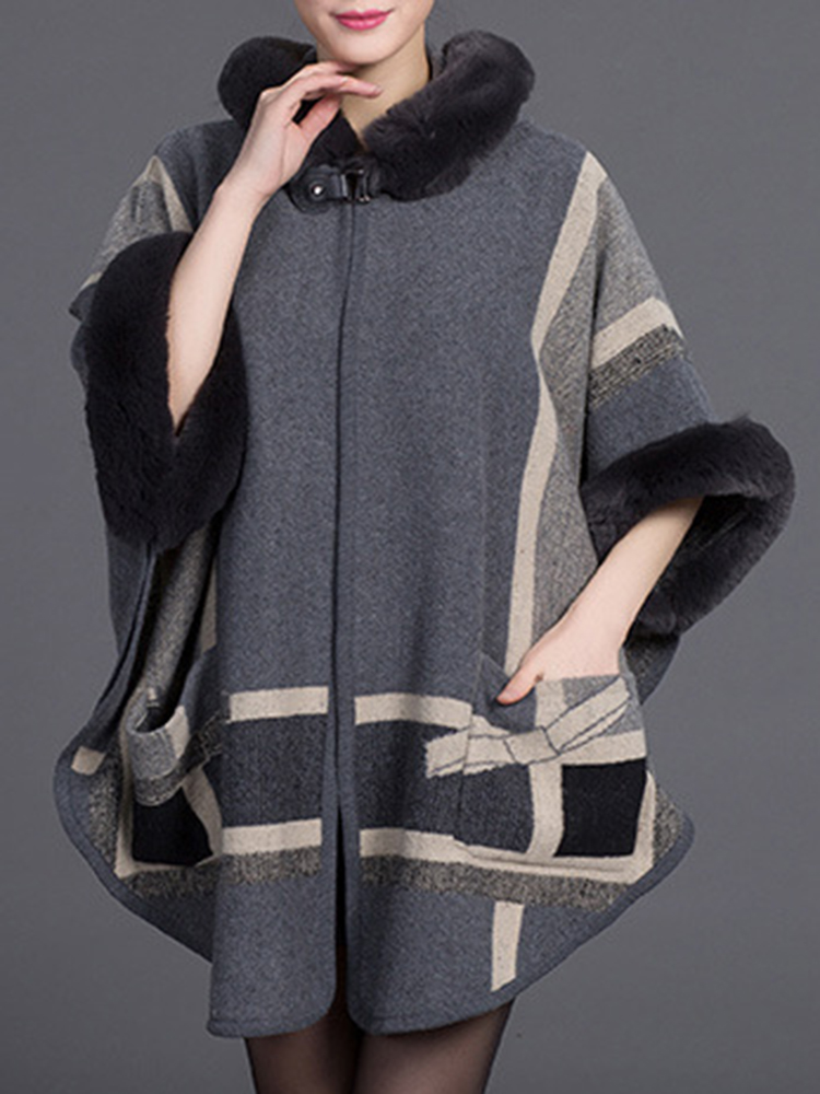 Autumn-Winter-Thick-Shawl-Print-Cloak-34-Sleeve-Elegant-Coats-1386274