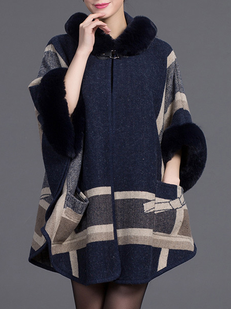 Autumn-Winter-Thick-Shawl-Print-Cloak-34-Sleeve-Elegant-Coats-1386274