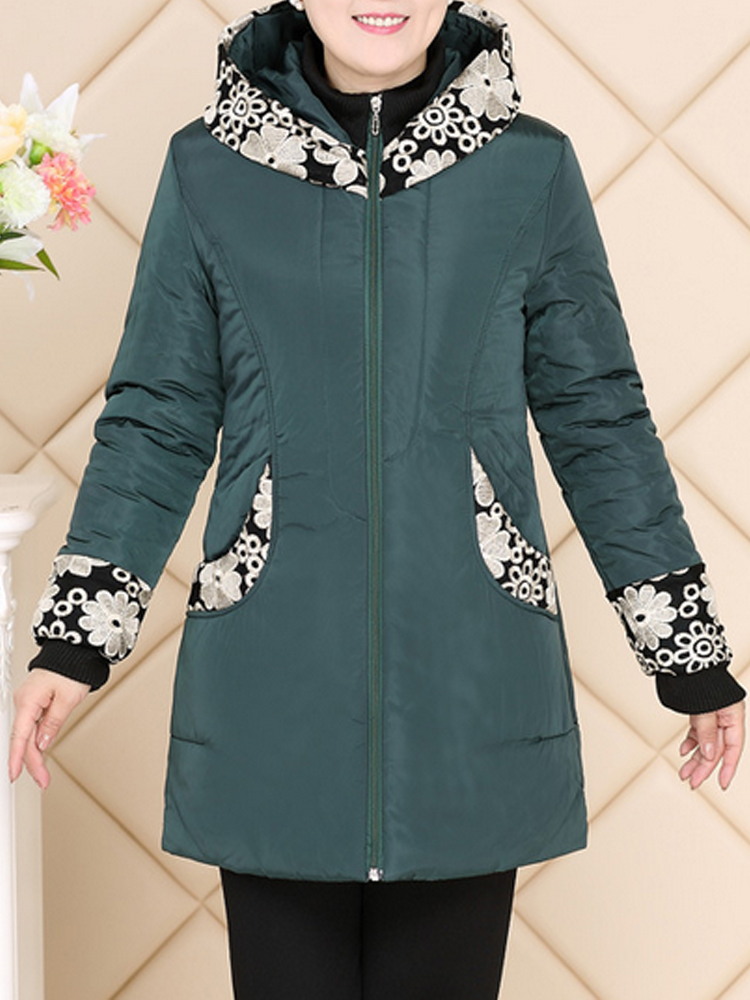 Casual-Hooded-Patchwork-Printing-Cotton-Padded-Thick-Warm-Coat-1098655