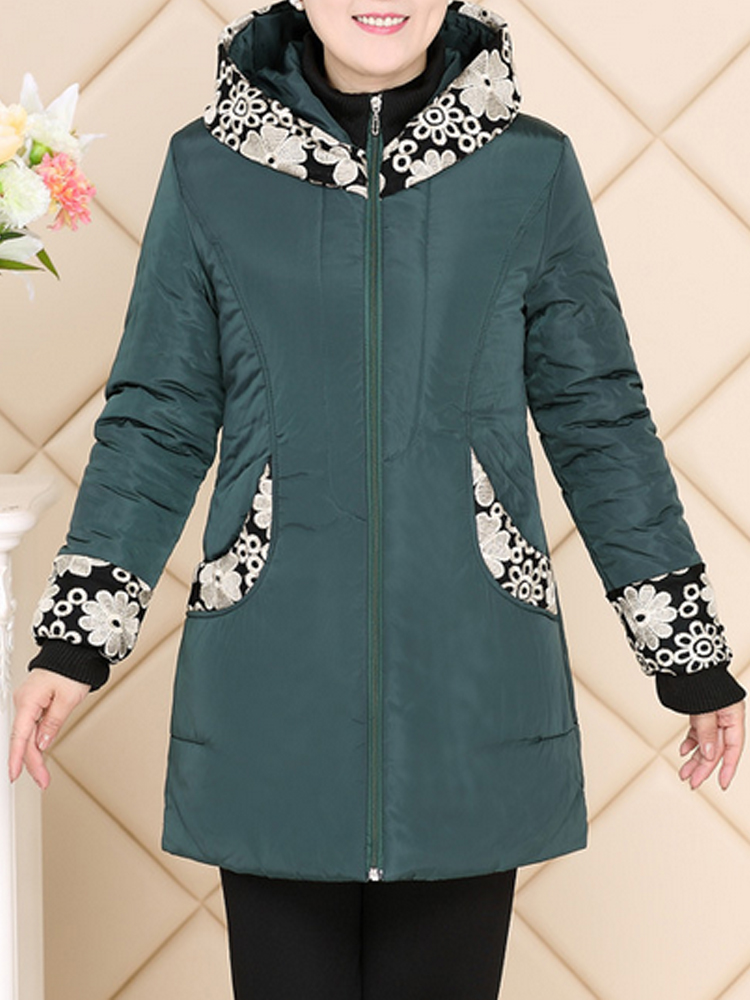 Casual-Hooded-Patchwork-Printing-Cotton-Padded-Thick-Warm-Coat-1098655