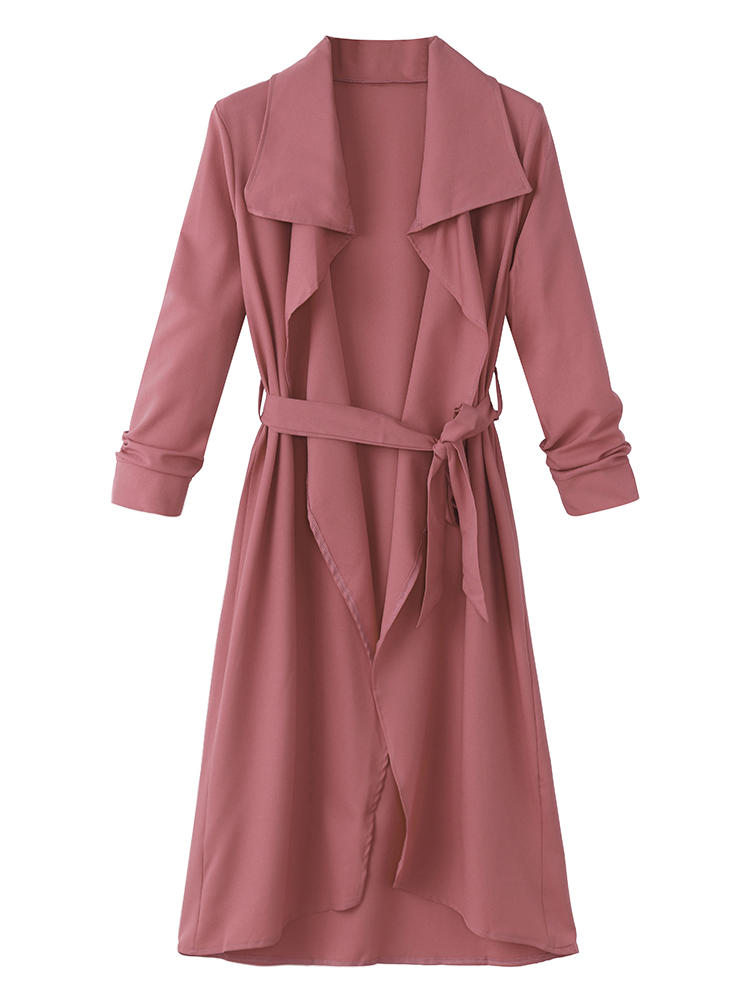 Casual-Lapel-Long-Sleeve-Women-Long-Coat-With-Belt-1113172