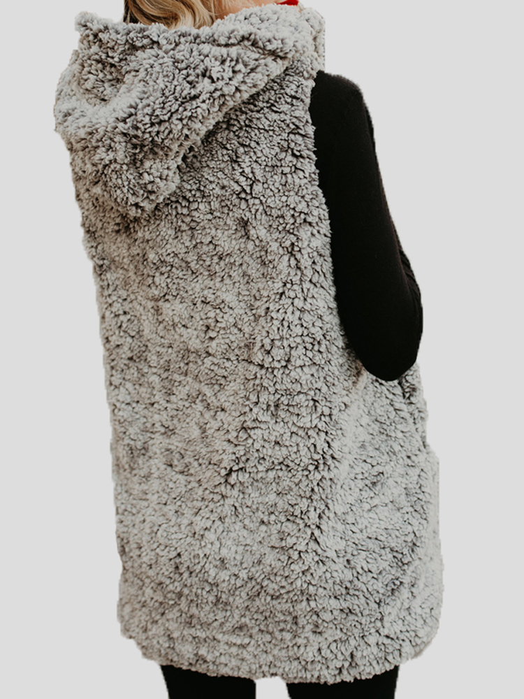 Women-Sleeveless-Pure-Color-Hooded-Fluffy-Fur-Outwear-Coats-1379858