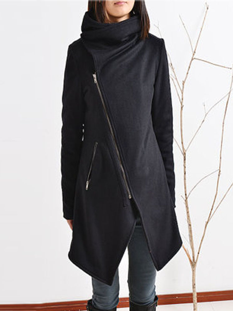 Casual-Turn-Down-Collar-Zip-Up-Long-Sleeve-Women-Coats-1205627