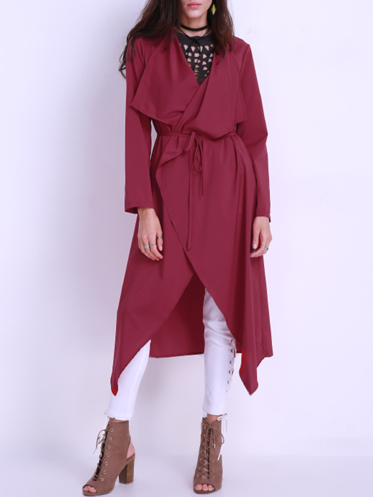 Casual-Women-Long-Sleeve-Pure-Color-Duster-Jacket-With-Belt-1168357