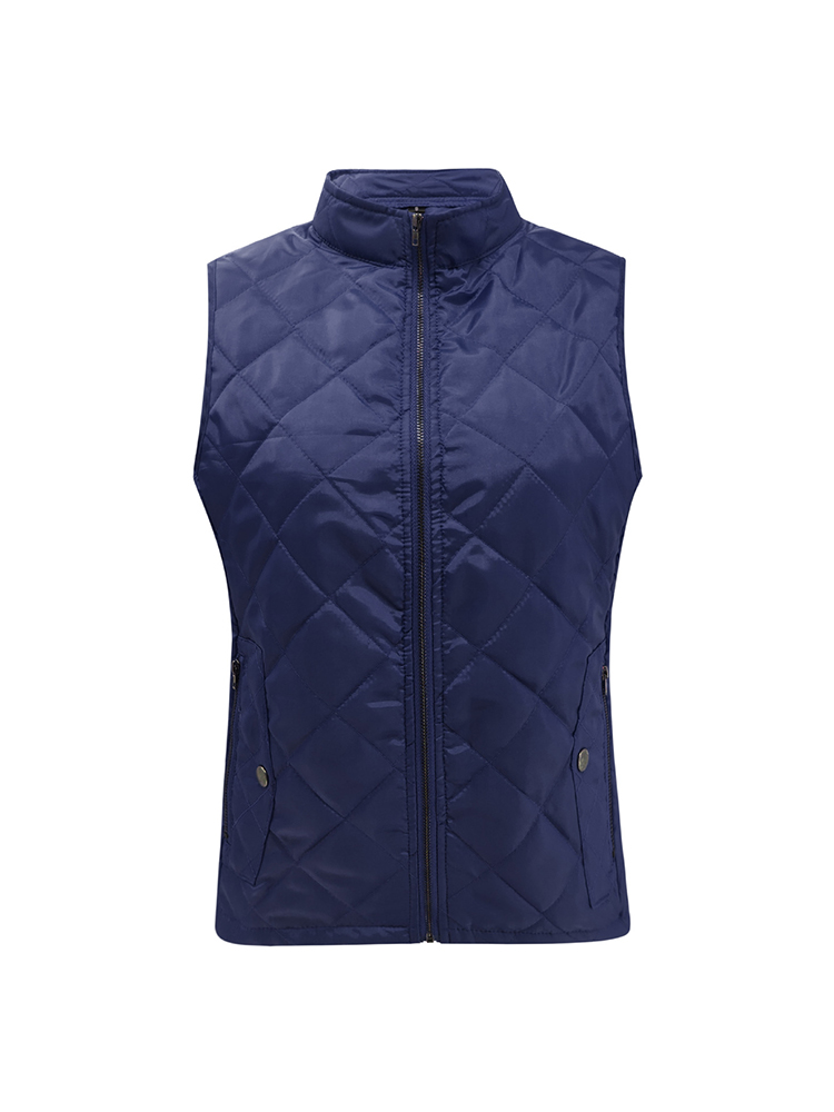 Women-Pure-Color-Stand-Collar-Zipper-Sleeveless-Vest-with-Pockets-1400715