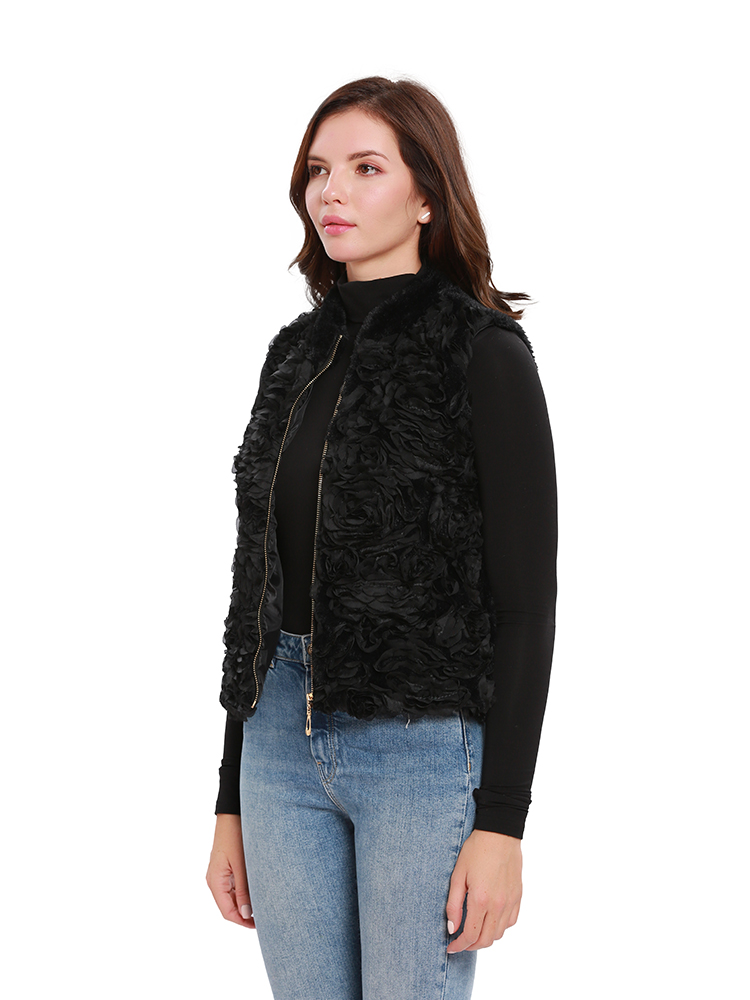 Women-Winter-Floral-Patchwork--Sleeveless-Zipper-Jacket-1376508