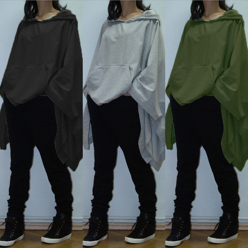 Casual-Loose-Pullover-Tops-Pocket-Asymmetric-Women-Hooded-Sweatshirts-1208634
