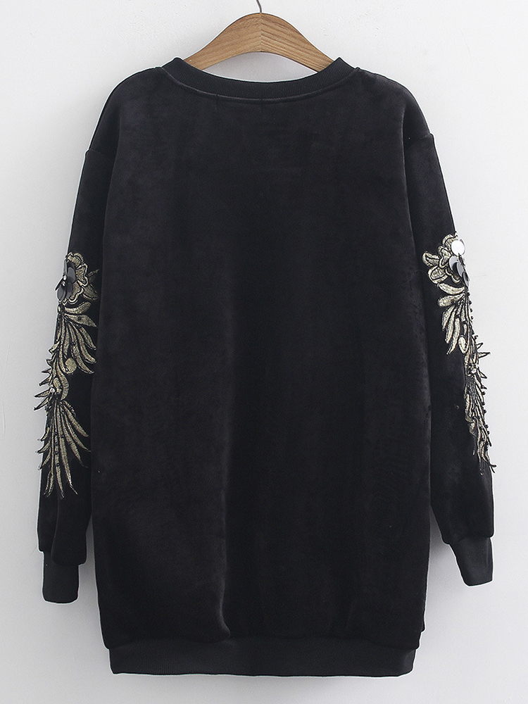 Casual-Women-Embroidered-Patchwork-Long-Sleeve-Sweatshirt-1349291