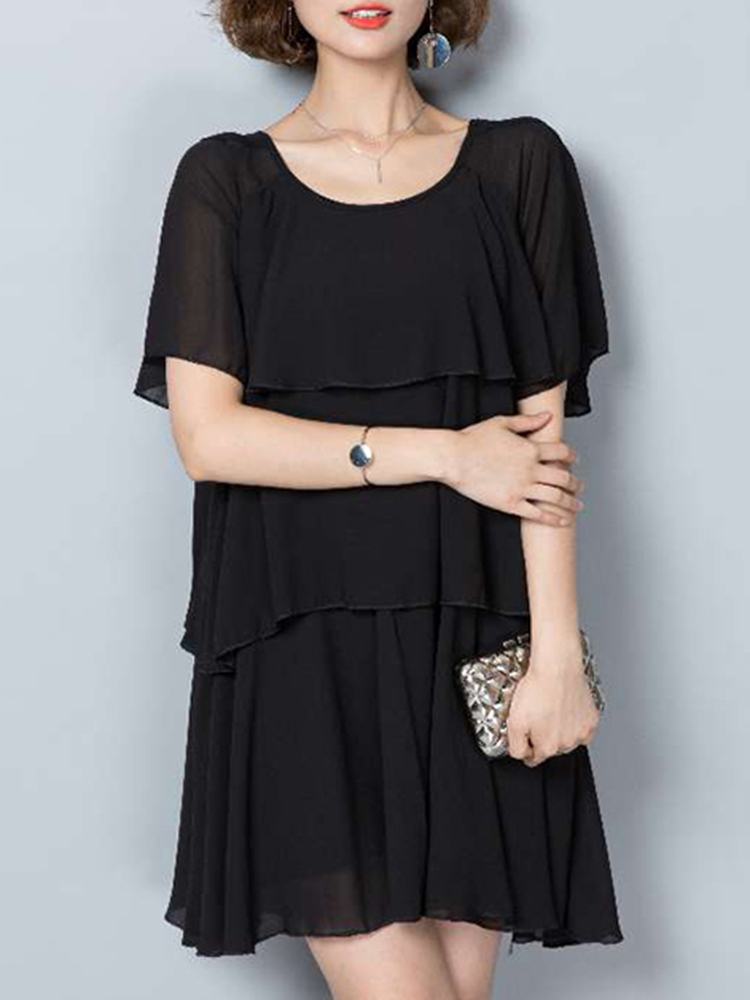 Elegant-Women-Chiffon-Dress-Loose-Chiffon-Tiered-Black-Mini-Dresses-1174035