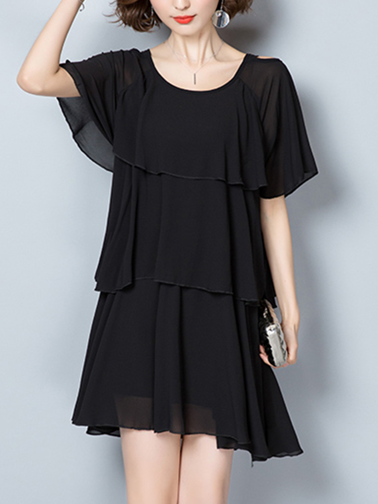 Elegant-Women-Chiffon-Dress-Loose-Chiffon-Tiered-Black-Mini-Dresses-1174035
