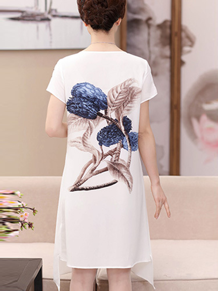 Elegant-Women-Floral-Print-O-neck-Chiffon-Dress-1290500