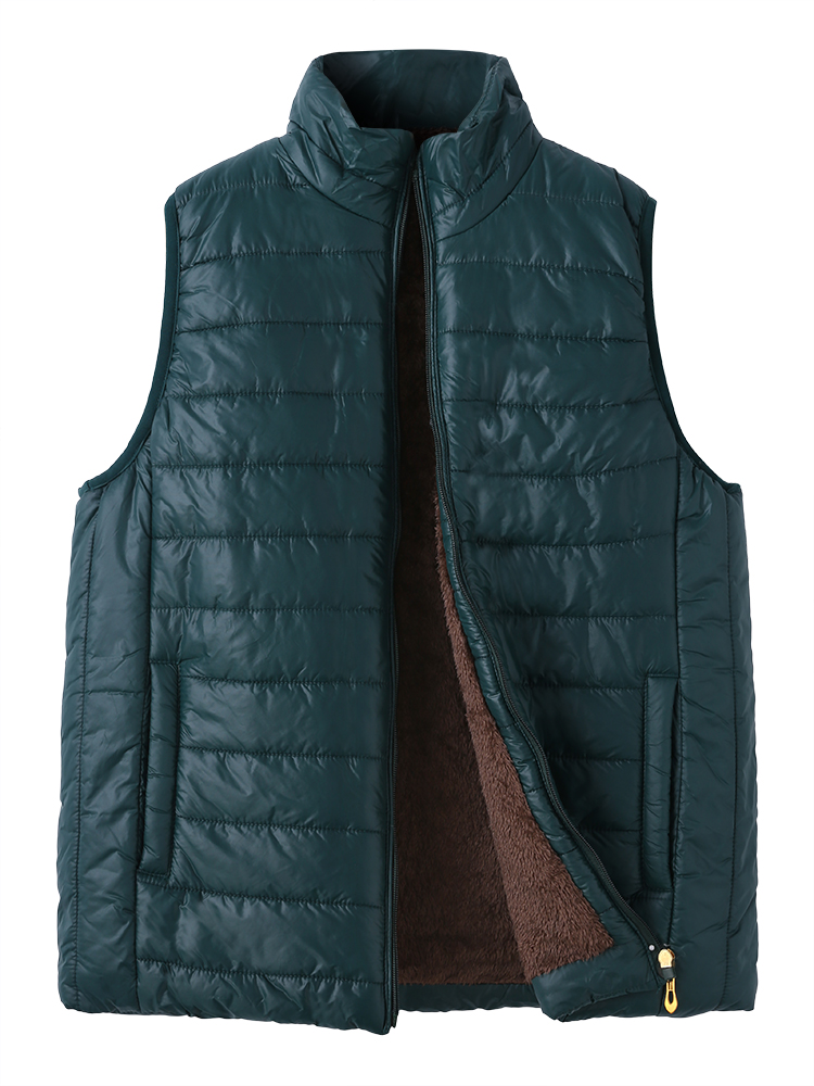 Casual-Women-Pure-Color-Thick-Vest-Coats-1211146