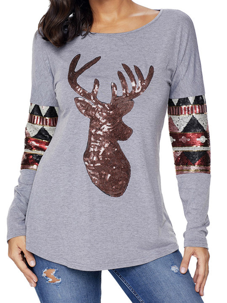Christmas-Sequins-Deer-Print-V-neck-Long-Sleeve-Casual-Sweatshirt-for-Women-1372773