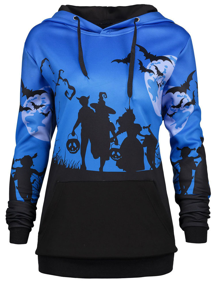 Halloween-Print-Patchwork-Long-Sleeve-Hooded-Sweatshirt-Costume-For-Women-1356775