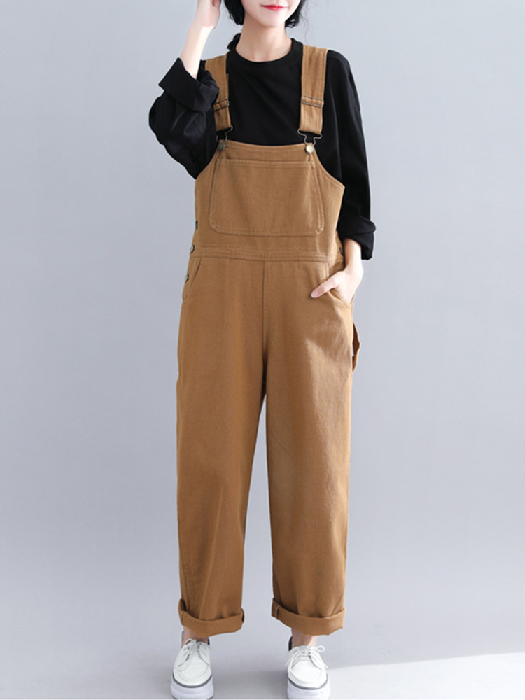 Casual-Loose-Straps-Button-Wide-Legged-Women-Jumpsuit-1425900