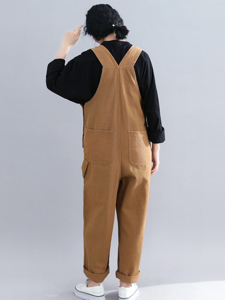 Casual-Loose-Straps-Button-Wide-Legged-Women-Jumpsuit-1425900