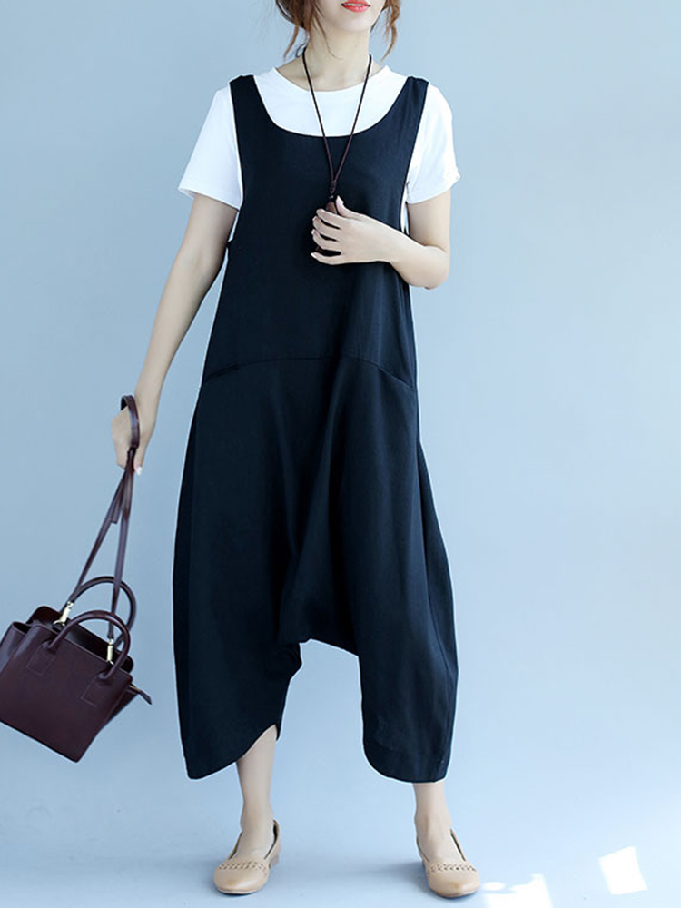 Women-Casual-Loose-Sleeveless-Harem-Jumpsuit-with-Pockets-1331387