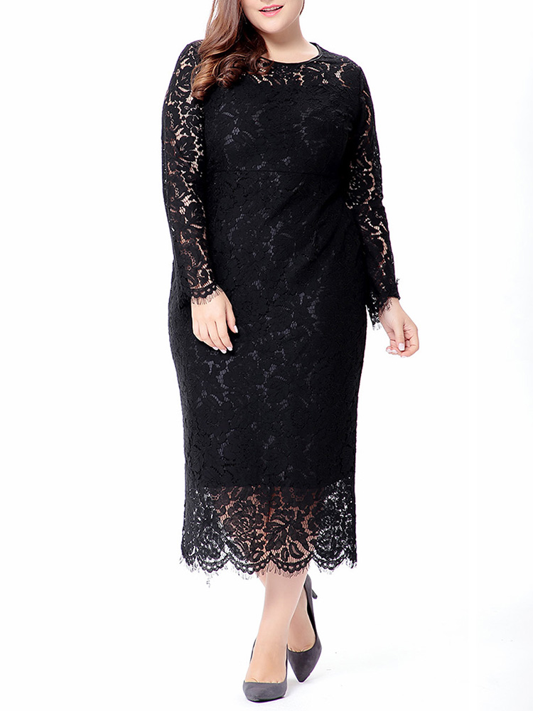 Plus-Size-Lace-Elegant-Party-Long-Sleeve-Women-Dress-1412063