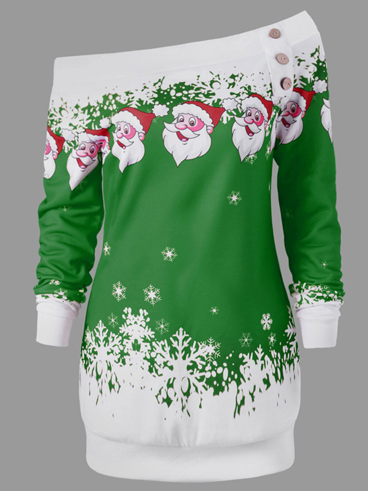 Women-Santa-Claus-Print-Casual-Christmas-Long-Sleeve-Mini-Dress-1375663