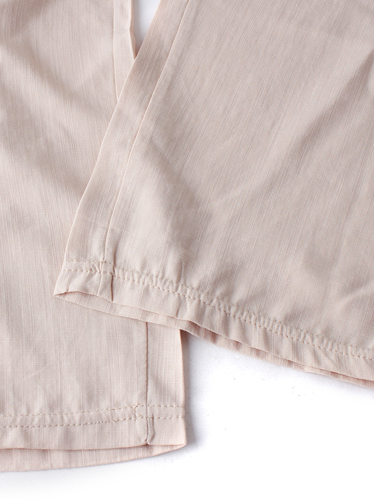 Loose-Women-Solid-Plain-Elastic-Waist-Pants-1049179