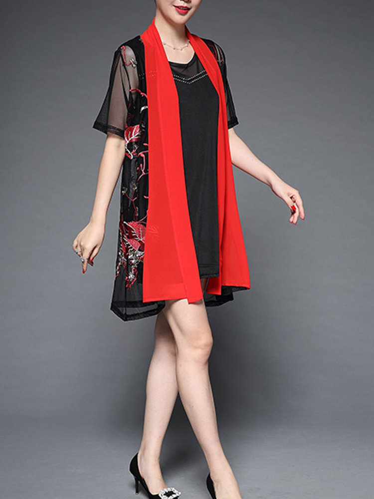 Elegant-Women-Embroidery-Short-Sleeve-Cardigan-and-Dress-1275105