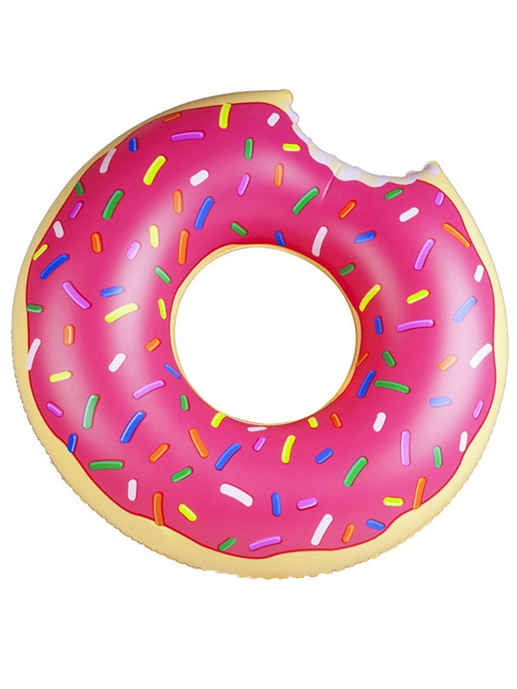 Cute-Dessert-Donuts-Shape-Pool-Floats-Inflatable-Swimming-Laps-Life-Buoy-1161614