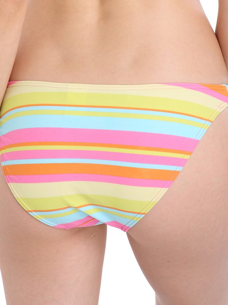 Plus-Size-L-3XL-Colorful-Striped-Bikini-Bottom-Low-Waist-Elastic-Swimming-Pants-1277995