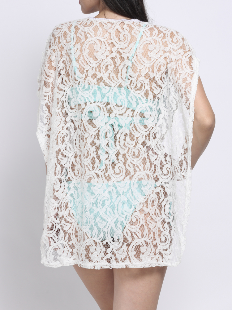 Women-Sexy-Hollow-Out-White-Bat-Sleeve-Lace-Knit-Pullover-Beach-Cover-Up-1041629
