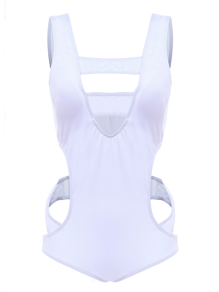 2XL-5XL-Plus-Size-White-Sexy-Chest-Hollow-Out-Swimsuit-Widen-Line-Pure-Color-One-piece-1035153
