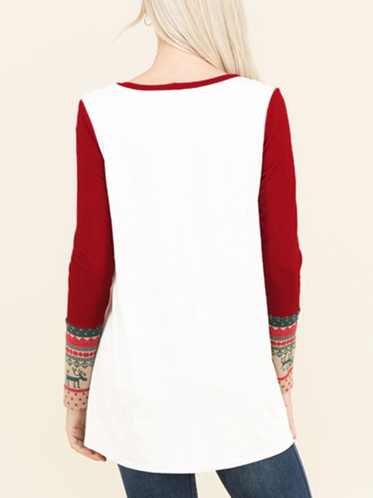 Cute-Women-O-Neck-Letter-Print-Animals-Long-Sleeve-T-Shirts-1381278