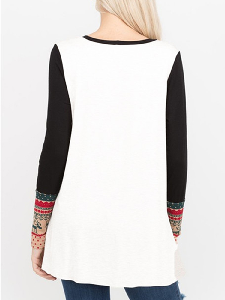 Cute-Women-O-Neck-Letter-Print-Animals-Long-Sleeve-T-Shirts-1381278