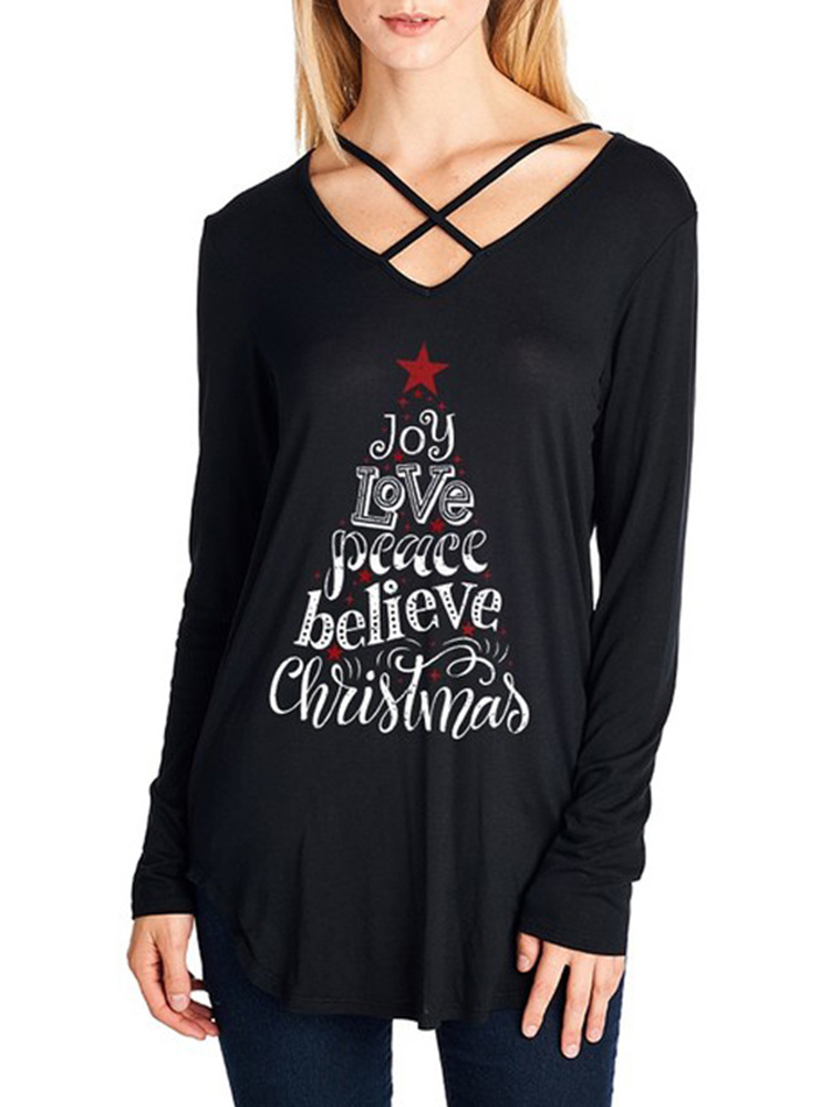 Women-Casual-Christmas-Letter-Print-Front-Cross-Long-Sleeve-T-Shirts-1381343