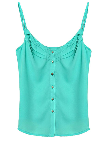 Candy-Color-Strap-Vest-For-Women-Chiffon-Sleeveless-Blouse-Top-977642