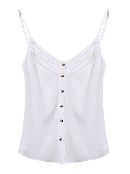 Candy-Color-Strap-Vest-For-Women-Chiffon-Sleeveless-Blouse-Top-977642