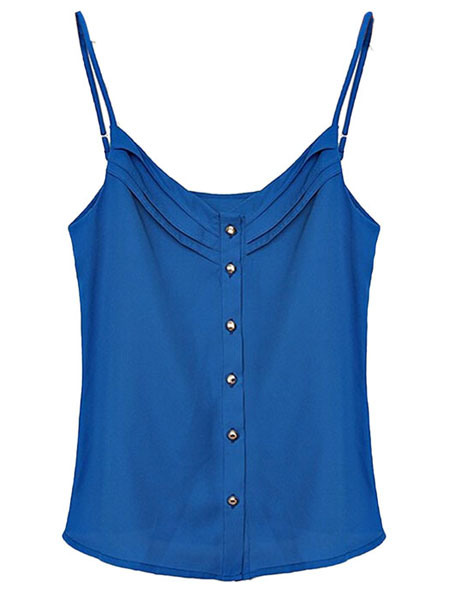 Candy-Color-Strap-Vest-For-Women-Chiffon-Sleeveless-Blouse-Top-977642