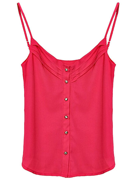 Candy-Color-Strap-Vest-For-Women-Chiffon-Sleeveless-Blouse-Top-977642