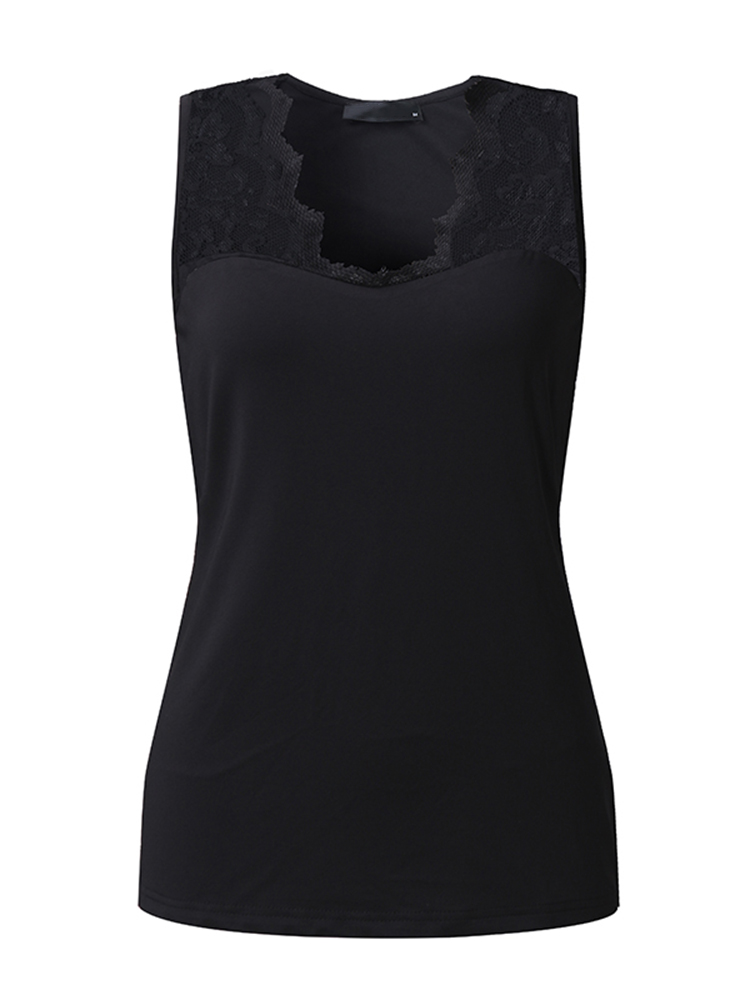 Casual-Women-Lace-Patchwork-V-Neck-Sleeveless-Stretch-Slim-Tank-Tops-1141179