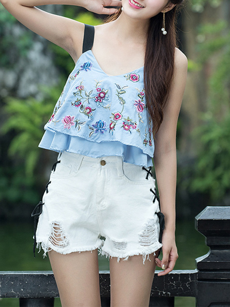 Folk-style-Strap-Embroidery-V-neck-Double-Layer-Tank-Tops-1191857