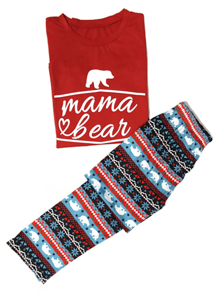 Bear-Print-Christmas-Parent-Child-Long-Sleeve-Home-Tracksuit-Set-1376425