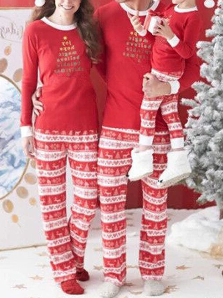 Casual-Christmas-Parent-Child-Long-Sleeve-Home-Tracksuit-Set-1376421