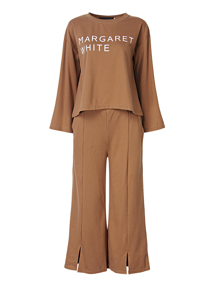 Casual-Letters-Print-Sweatshirt-Suit-Wide-Leg-Pants-Loose-Women-Sets-1098392