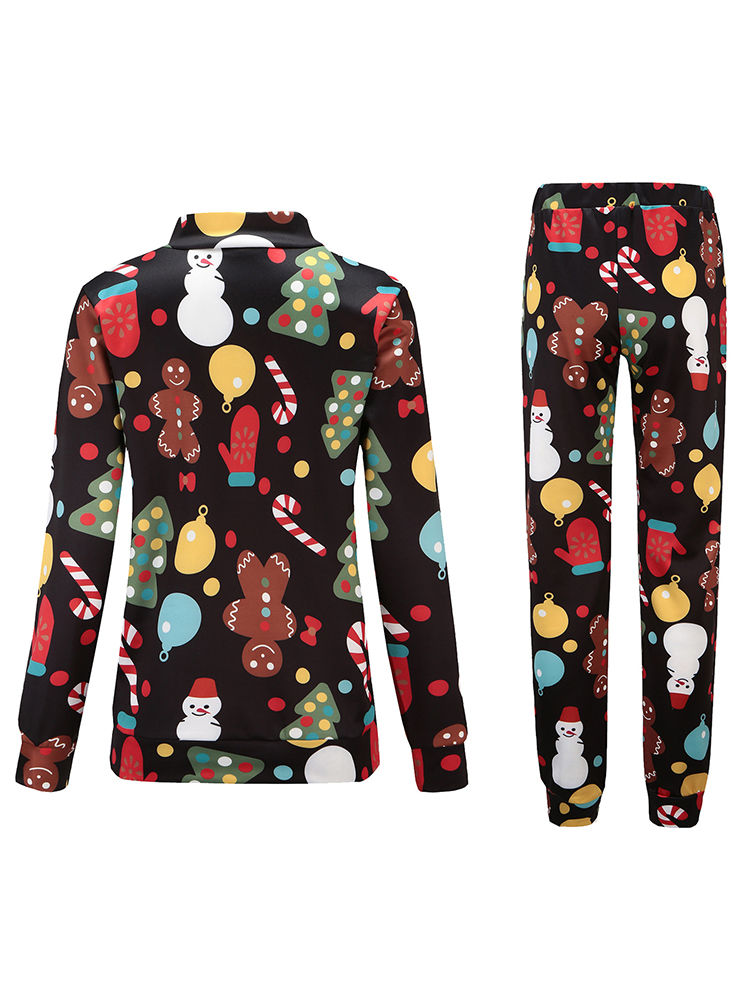 Women-Long-Sleeve-Christmas-Tree-Snow-Print-T-shirts-and-Pants-Sets-1373206