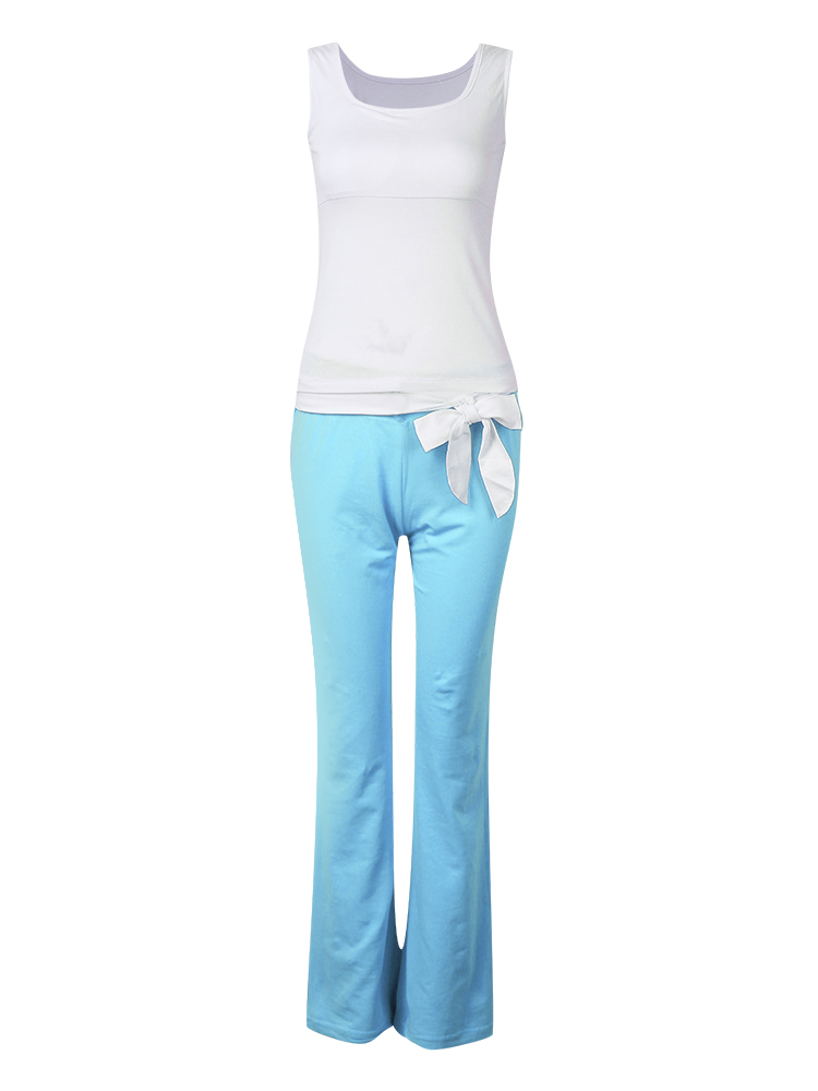 Womens-Two-Colors-Casual-Sleeveless-Yoga-Clothes-Set-70337