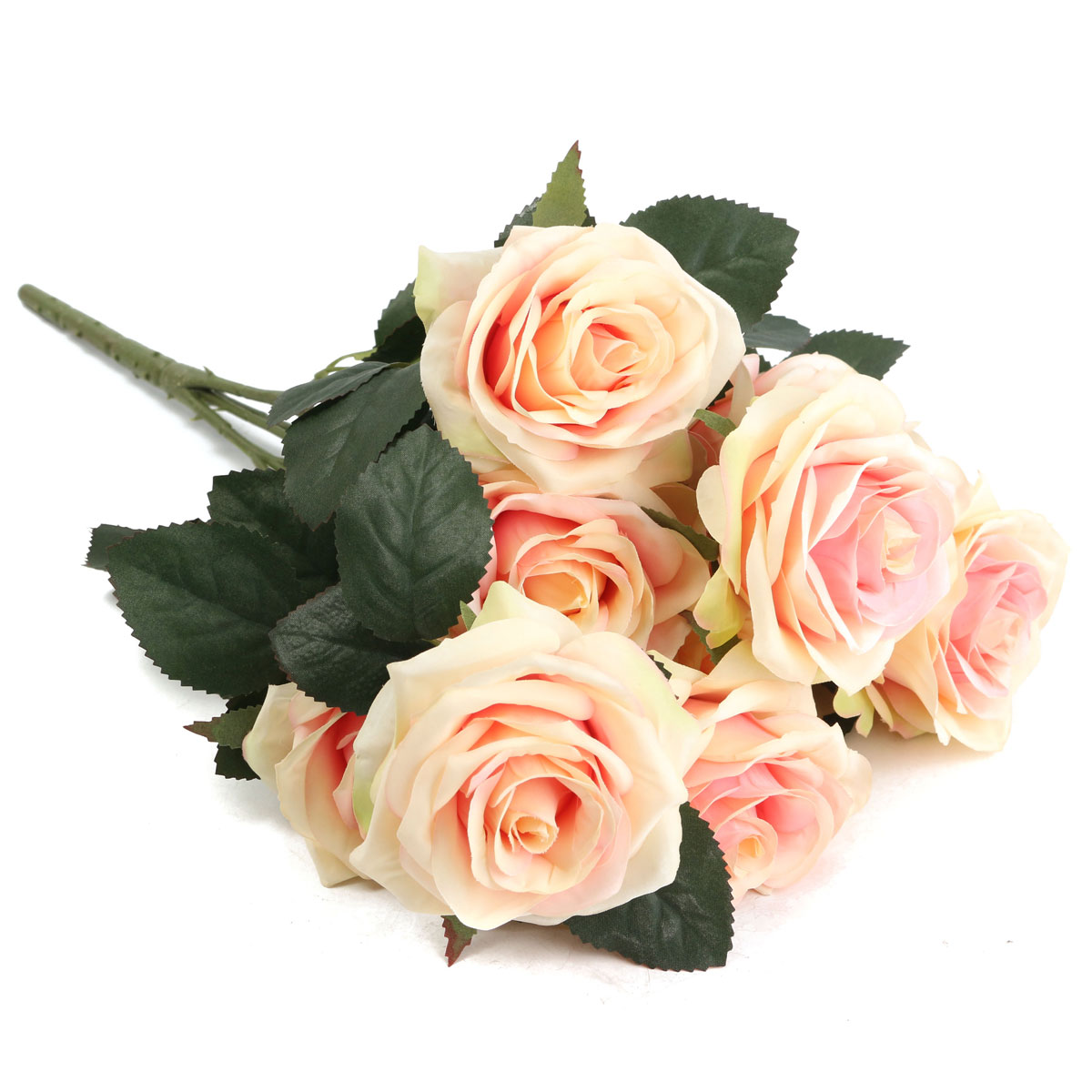 10-Heads-Artificial-Silk-Flower-Rose-Wedding-Bouquet-Party-Home-Decoration-1048735